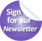Newsletter signup Newsletter signup